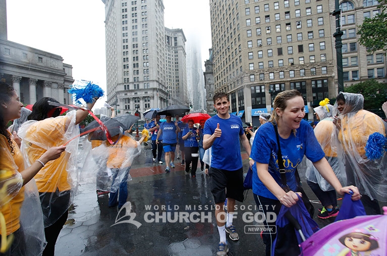 World Mission Society Church of God, Great Strides, Cystic Fibrosis Foundation