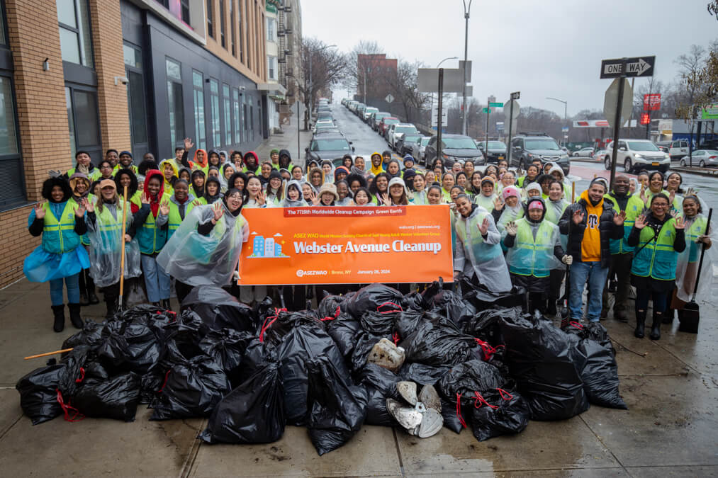 ASEZ WAO Green Earth Campaign on Webster Avenue 9