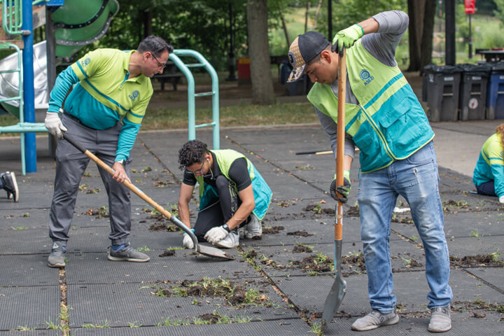 ASEZ WAO Crotona Park Cleanup Bronx, NY