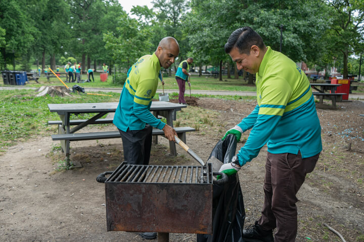 ASEZ WAO Crotona Park Cleanup Bronx, NY