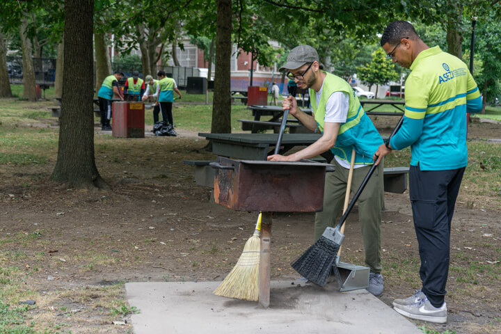 ASEZ WAO Crotona Park Cleanup Bronx, NY