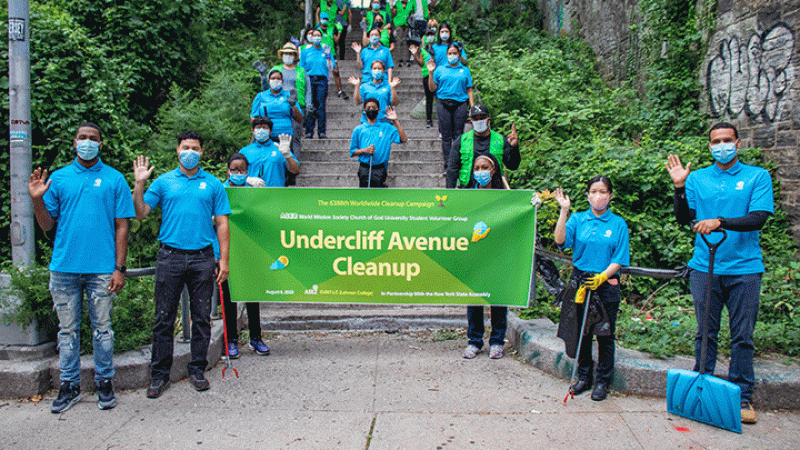 ASEZ Undercliff Avenue Cleanup